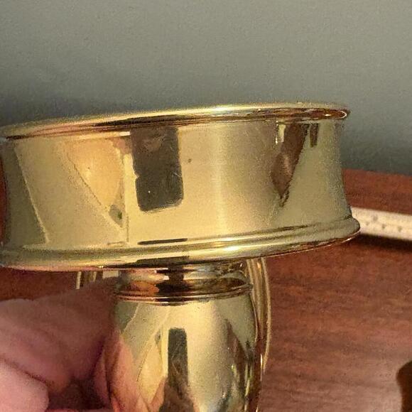 Ralph Lauren Home Brass Wall Mounted Cup Holders Engraved RALPH LAUREN - Picture 5 of 15